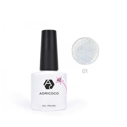 Гель-лак ADRICOCO #ТЫЗВЕЗДА №01 Лучезарная (8 мл.)