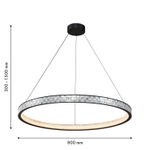 Подвесная светодиодная люстра Favourite Shelty 4704-8P