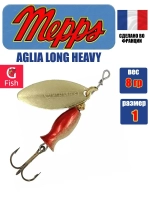 Блесна для рыбалки вращающаяся Mepps AGLIA LONG HEAVY