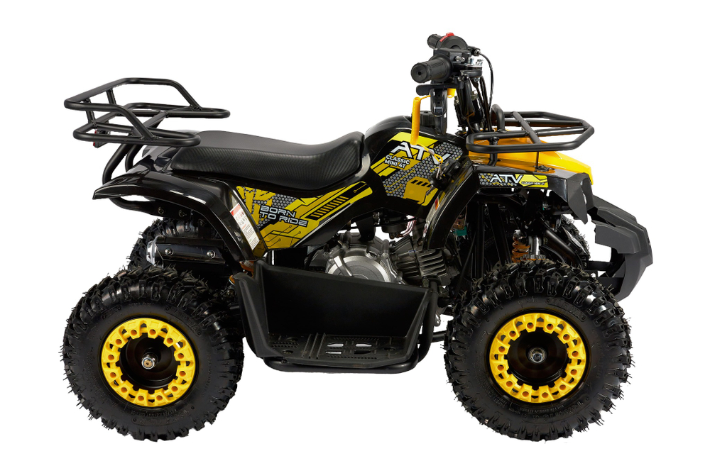 Квадроцикл детский Avantis ATV Classic mini 4T Желтый