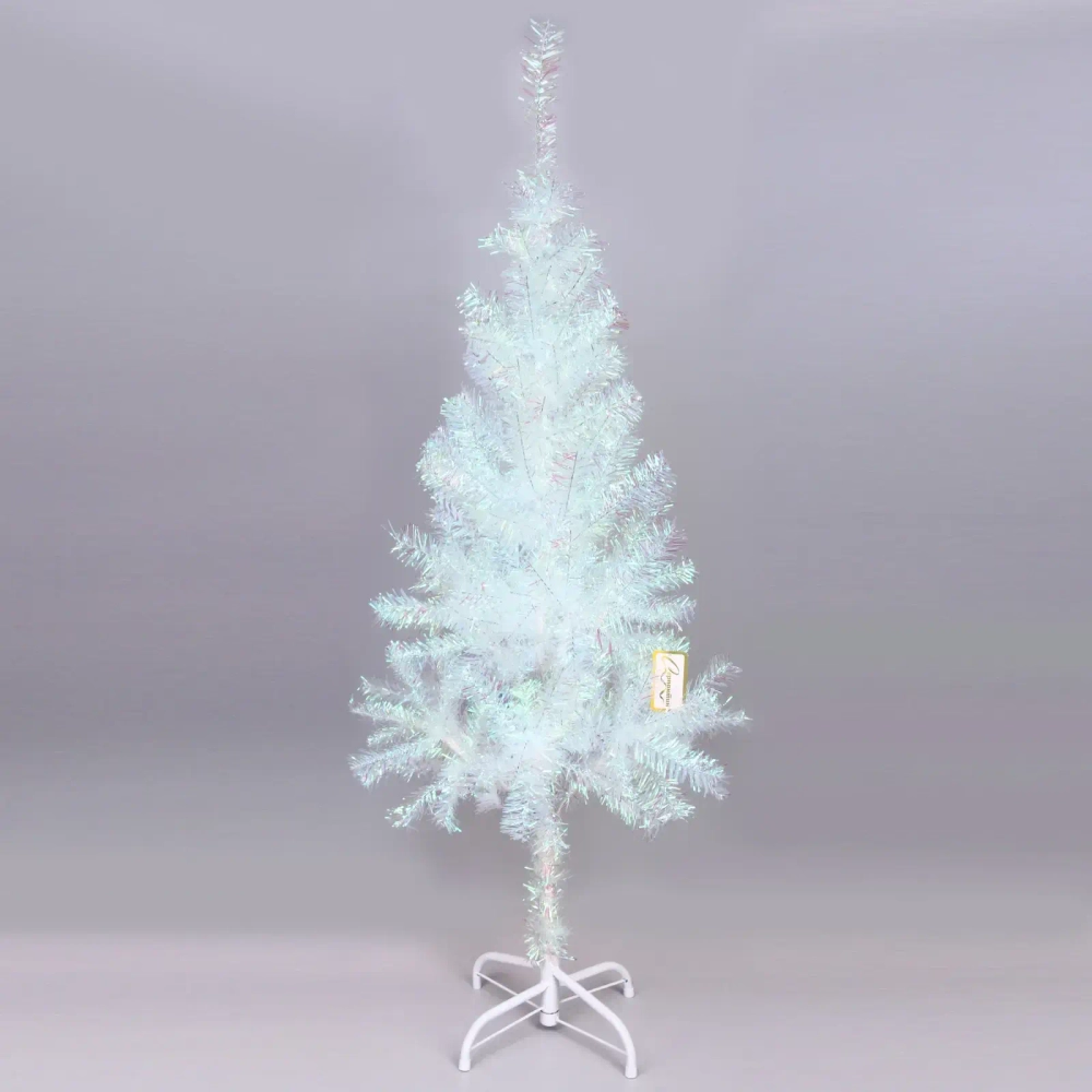 Елка «Волшебная ночь» 120 см, ПВХ (200 веток), Перламутр