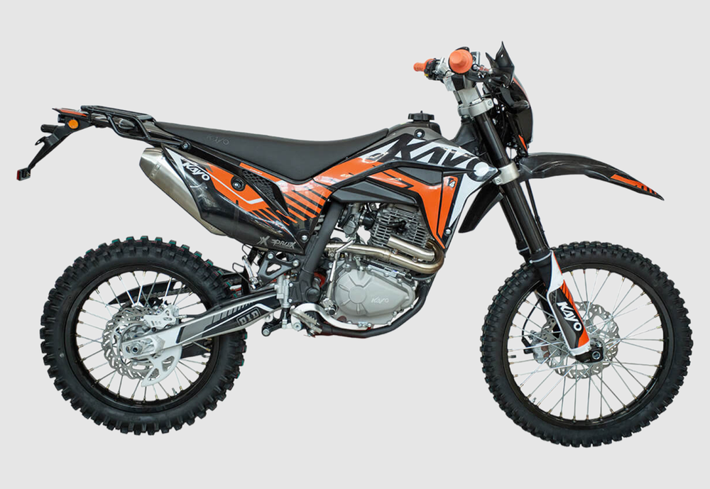 Мотоцикл кроссовый KAYO T4 300 ENDURO PR 21/18 (2024 г.) ПТС