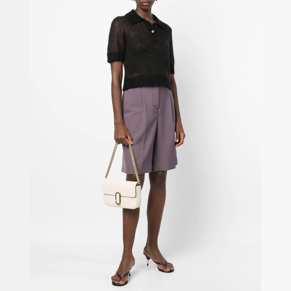 СУМКА THE J MARC MINI SHOULDER BAG CLOUD WHITE