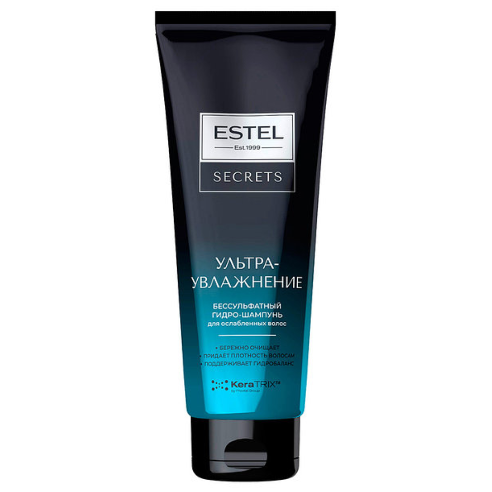 Безсульфатный гидро-шампунь Estel secrets Ультра-увлажнение 250 мл