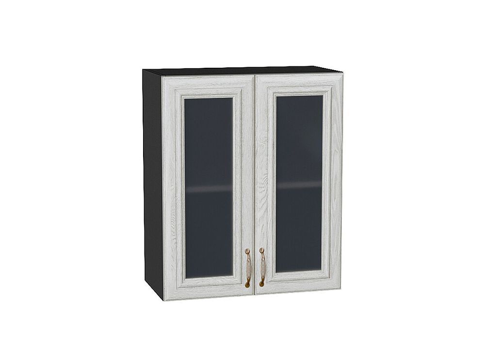 Шкаф верхний с 2-мя остекленными дверцами Шале