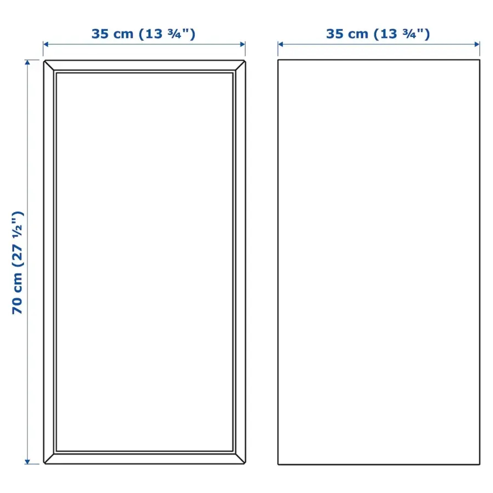 Комбинация шкафа с ножками - IKEA EKET/ ЭКЕТ ИКЕА, 80x70см, черный