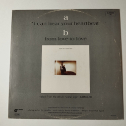 Винтажная виниловая пластинка LP Chris Rea I Can Hear Your Heart Beat (Special Extended Remix) (Germany 1983) Maxi Single 45 RPM