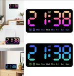 Часы настольные LED MIRROR NO.: 5538-B Blue