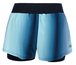 Шорты для девочки теннисные Bidi Badu Spectrum 2in1 Junior - небесный