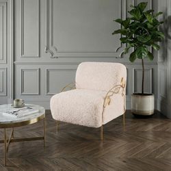 Кресло Нимфея Какао Бронза