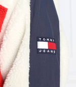 двухсторонняя куртка sherpa Tommy Jeans - темно-синий(DM0DM14455)