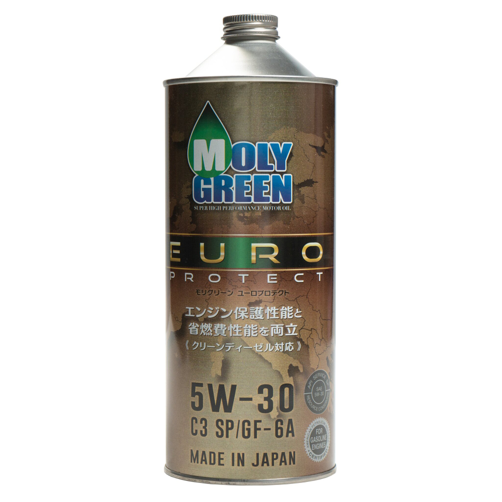 Моторное масло MolyGreen Premium EURO 5W30 1л