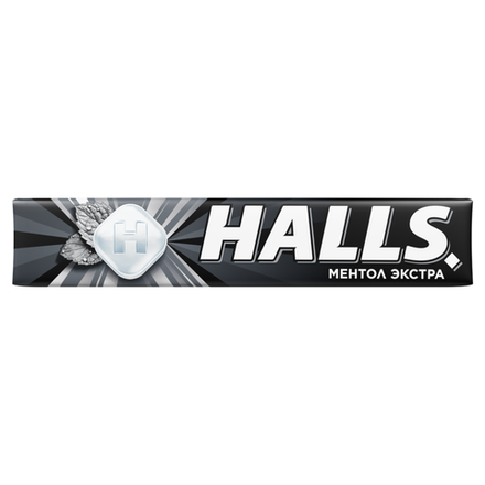 Карамель леденцовая HALLS Ментол экстра 25гр