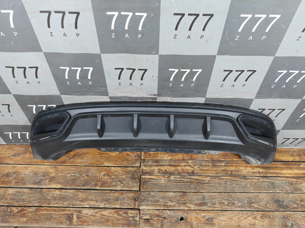 Юбка заднего бампера Skoda Kodiaq 21-нв Б/У Оригинал 56G807568A