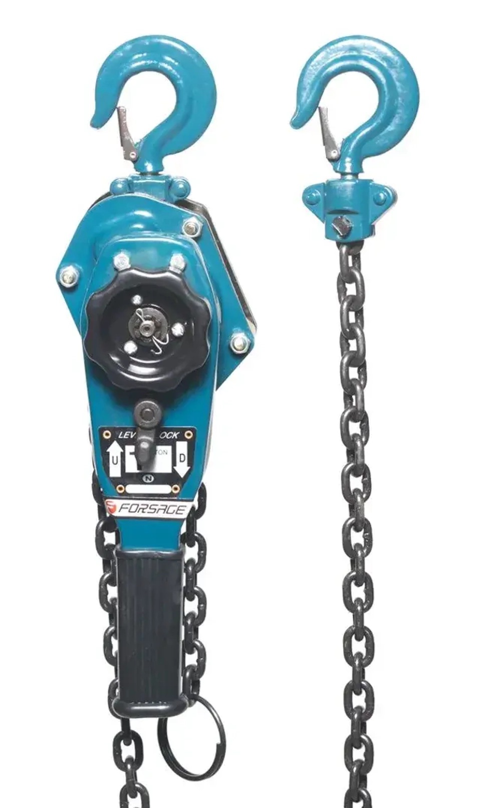 Лебедка подвесная трещоточная 1т (длина цепи - 1.5м) Forsage F-TRC7010