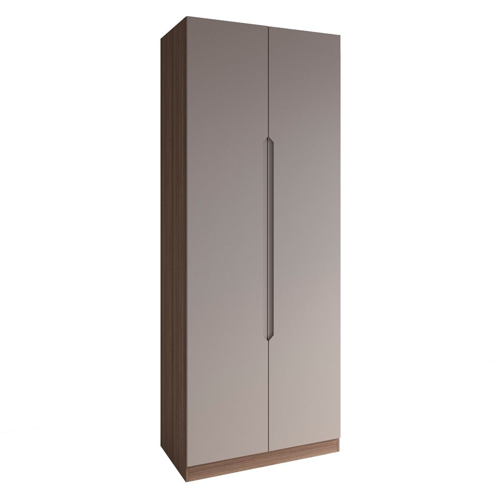 МС Роза Шкаф 900 Орех Франклин/Тренто Бежевый скин