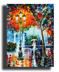 Репродукция " Леонид Афремов -  Осень"