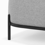 Диван Pawai ширина 125 светло-серый