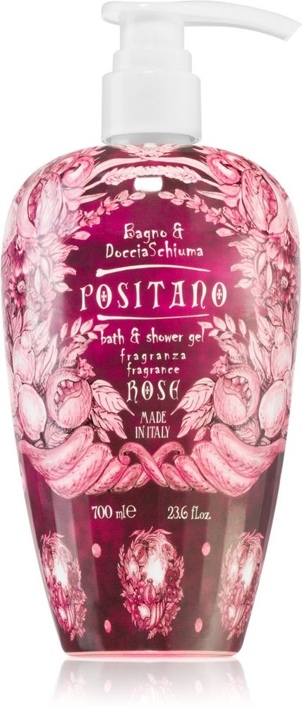 Le Maioliche пена для душа для ванны Positano Rosa Damascena