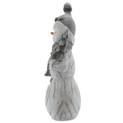 GAEM Фигурка декоративная "Снеговик" с подсветкой (АААх3, н/п), L24 W15 H53 см, 2в.