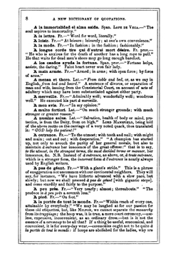 A new dictionary of quotations from the Greek, Latin, and modern languages | Сборник