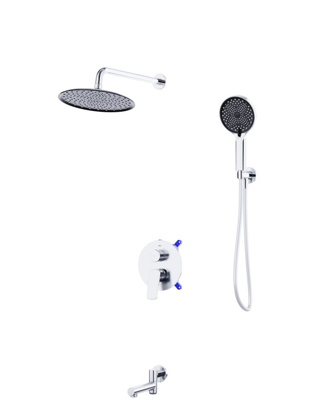 Душевой комплект BelBagno Marino MARINO-VDSET-CRM , хром