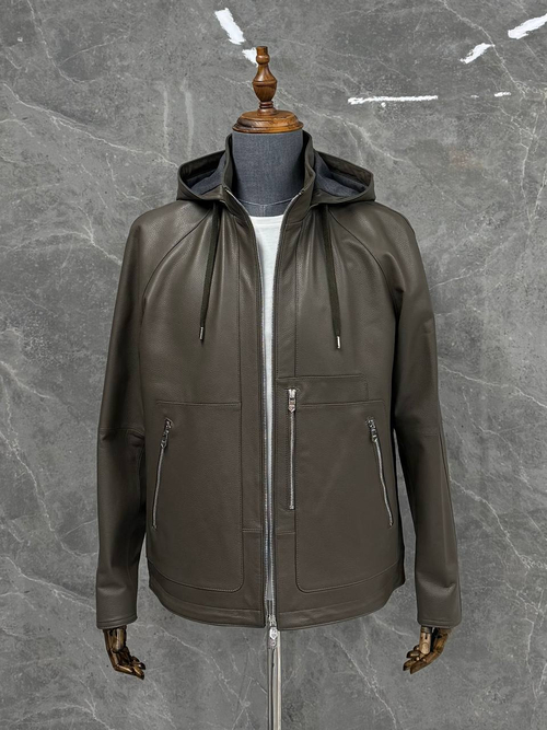 Кожаная куртка Hermes