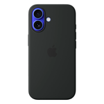 Силиконовый чехол с поддержкой MagSafe Apple Silicone Case для iPhone 16, Black (Черный)