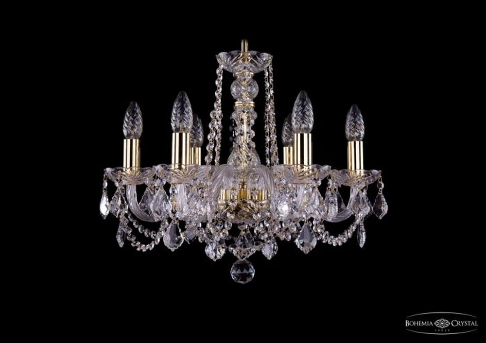 Подвесная люстра Bohemia Ivele 1402/6/160/G/Leafs