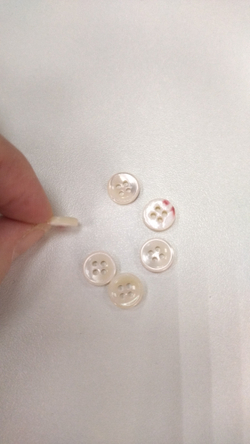 Пуговица перламутр