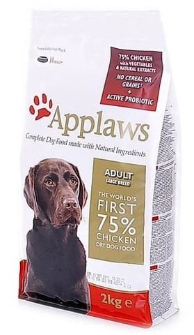 Applaws Dry Dog Chicken Large Breed Adult Сухой беззерновой корм для взрослых собак крупных пород с курицей и овощами
