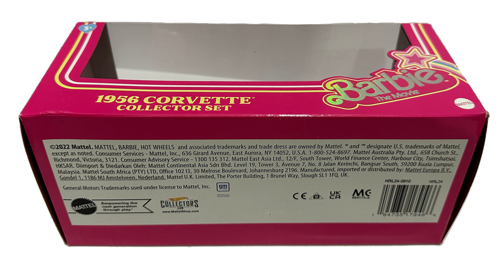Hot Wheels | Premium | Barbie: The Movie | 1956 Corvette Collector Set (2023)