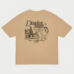 Футболка Dissident Honolulu бежевая
