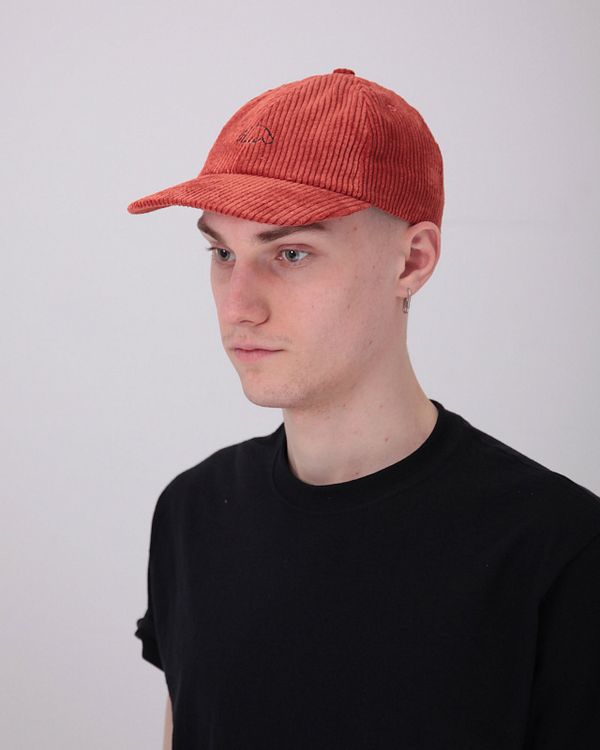 Кепка 6Panel Velvet Терракотовая - фото 1