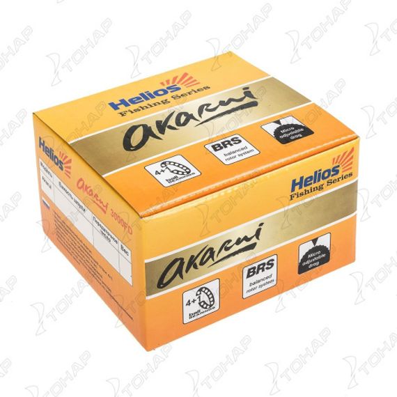 Катушка AKARUI 2500FD 4+1 подшип 5,1:1 Helios (HS-A2500FD)