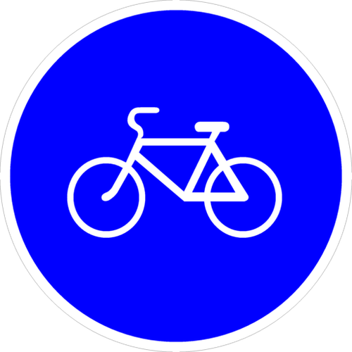 Знак Велосипедная дорожка или полоса 4.4.1