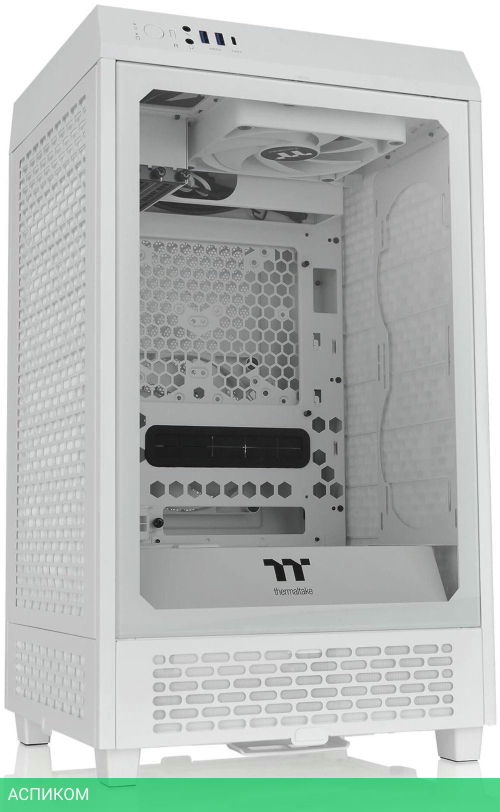 Корпус Thermaltake The Tower 200 без БП Snow (CA-1X9-00S6WN-00)