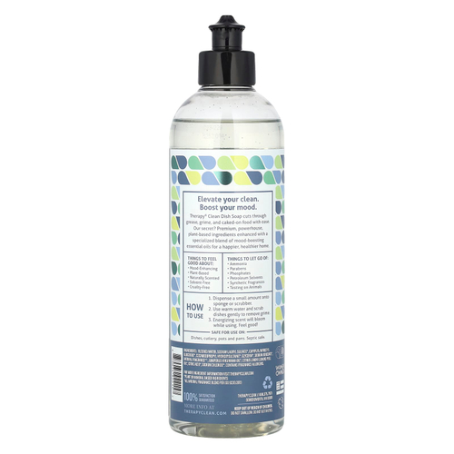 Therapy Clean, Мыло для посуды, можжевельник и лимонная цедра, 473 мл (16 жидк. унц.)