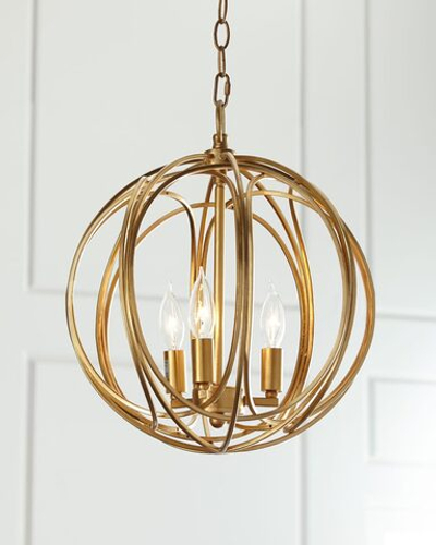 Золотая люстра “Килиан”