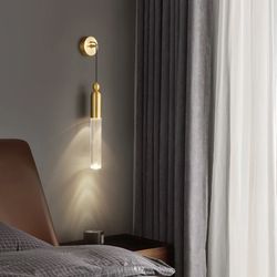 Настенный бра-светильник GELIS WALL Brass