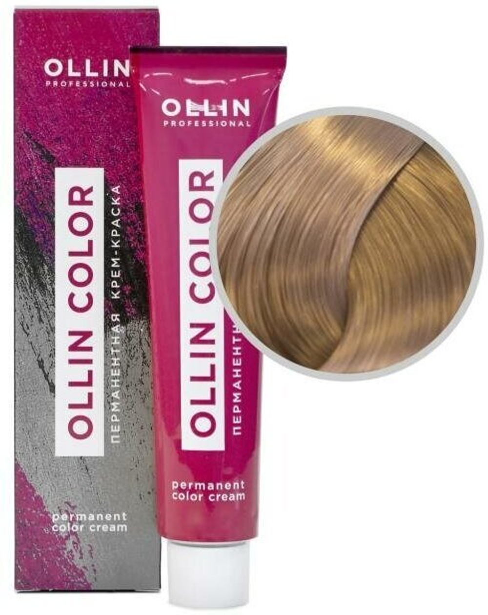 OLLIN COLOR 10/31 светлый блондин золотисто-пепельный 60мл Перманентная крем-краска для волос