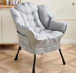 Кресло с пуфиком