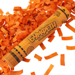 Хлопушка Бумфети 30см конф бум оранжевое