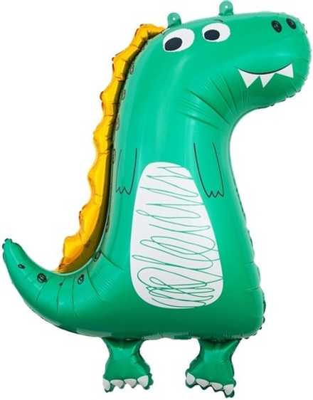К Фигура, Динозаврик, Зеленый, 34"/86 см, 1 шт.