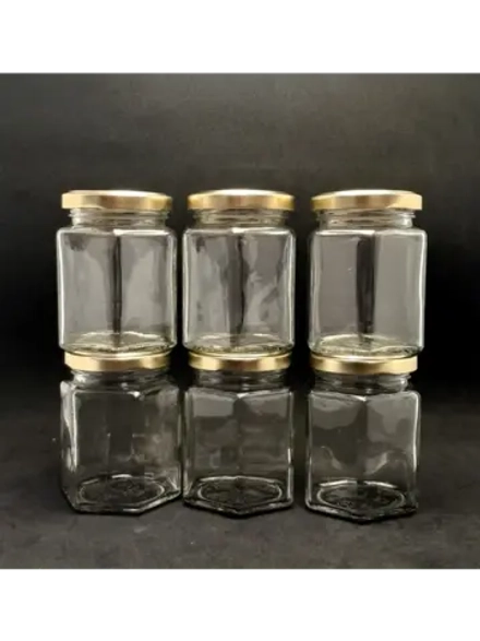 Набор банок 165мл, 6 шт. Шестигранник