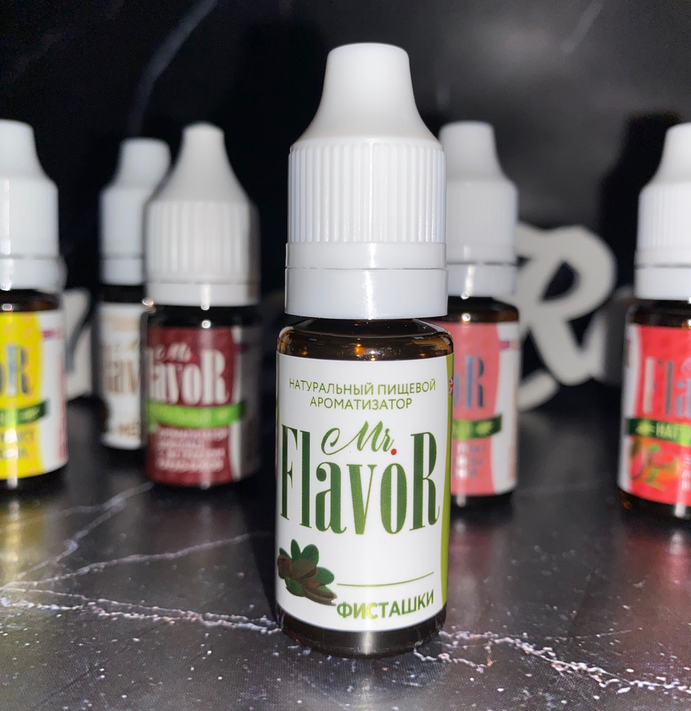 Пищевой ароматизатор mr.flavor фисташка, 10мл