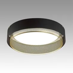 7692/80L AVRA LED SN 053 Светильник металл/акрил/белый/черный/шампань LED 80Вт 3000-6000K D610 IP20 пульт ДУ ANTEY