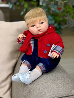 Кукла Berbesa мягконабивная 42см Raul (4312S)