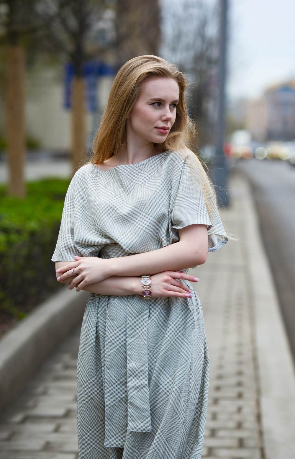 топ+кушак / оливка