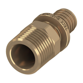 Соединение прямое с наружной резьбой TECE 32 х 1*, бронза